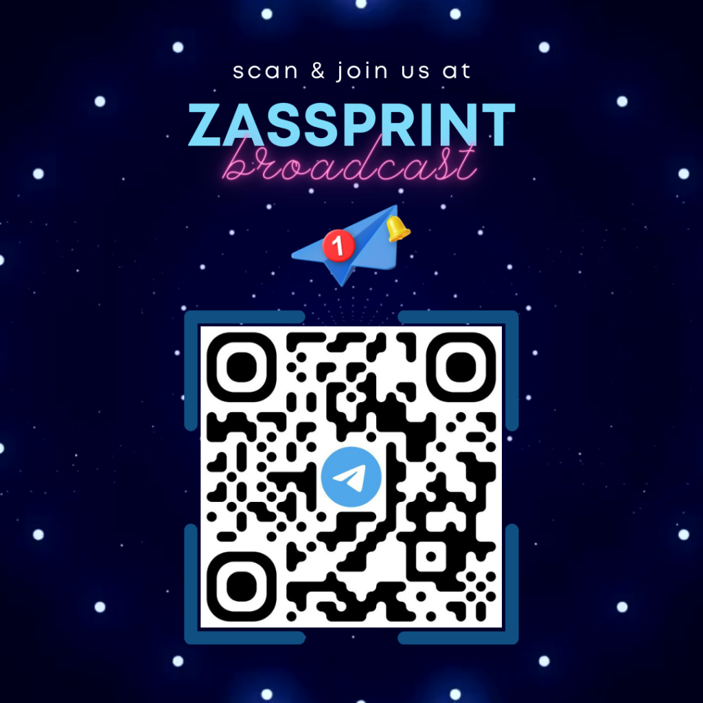 Zassprint Broadcast Telegram Channel